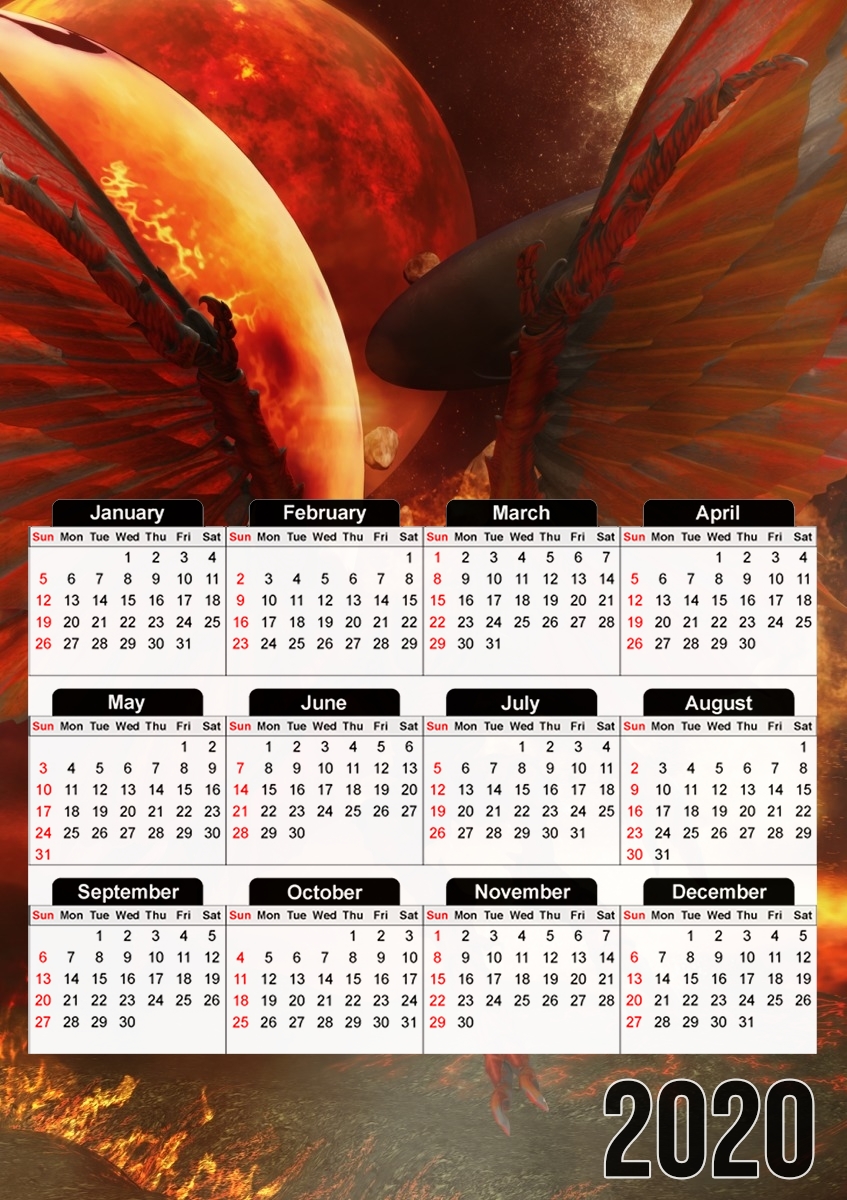  The Power Of Aliens for A3 Photo Calendar 30x43cm