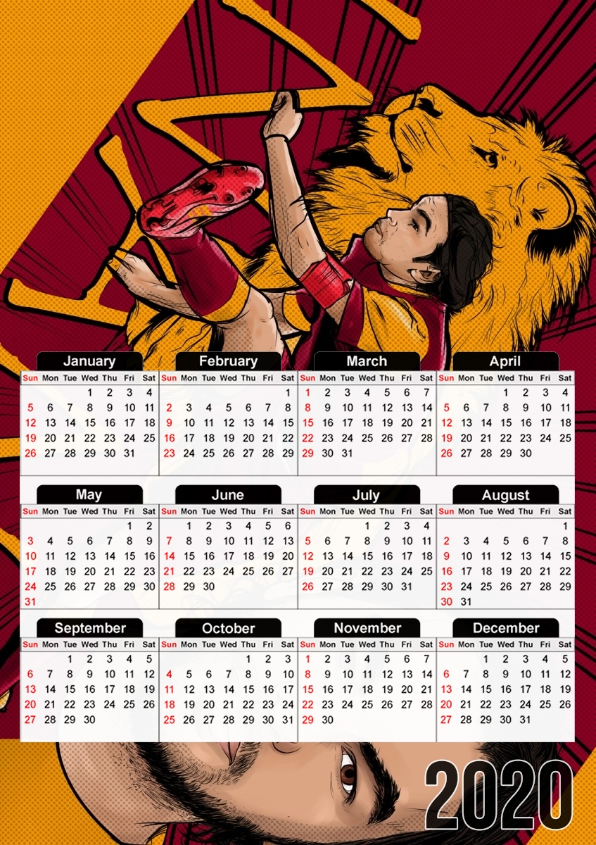  The turkish lion Inan Galatasaray for A3 Photo Calendar 30x43cm