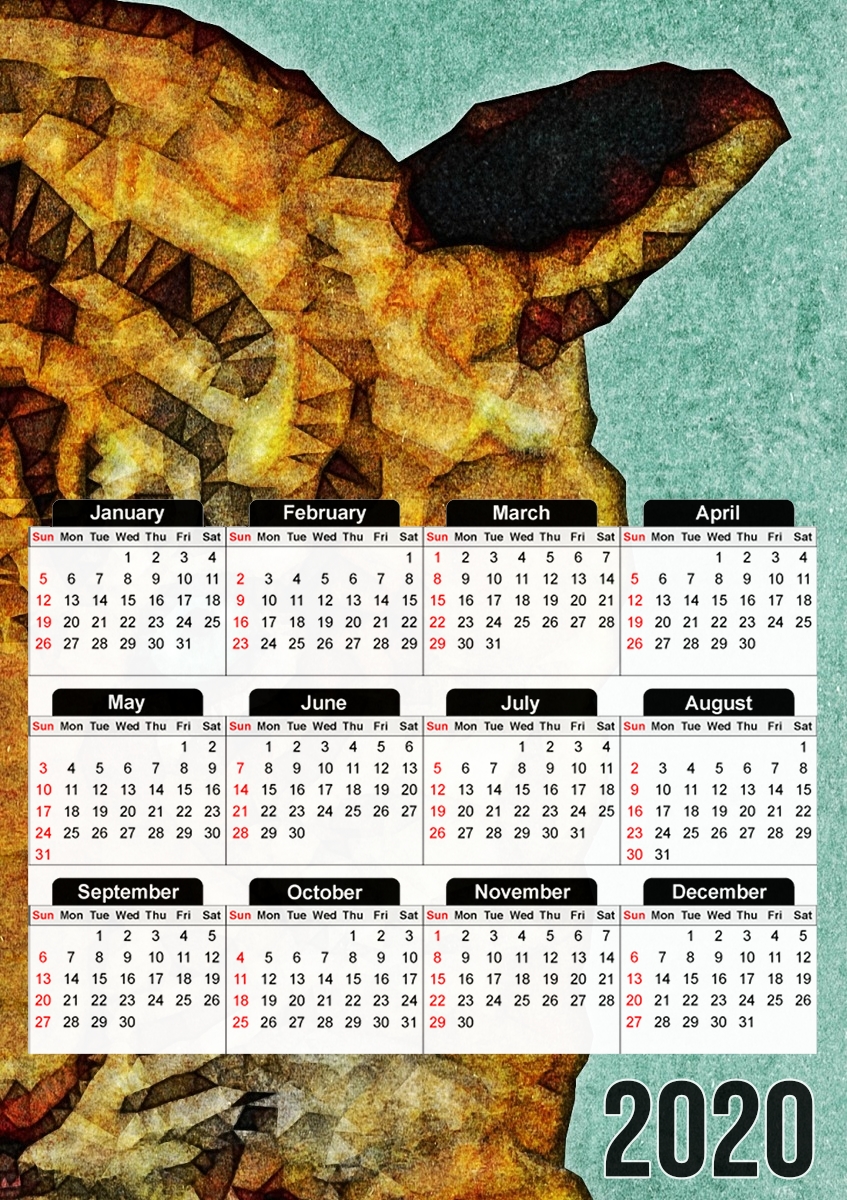  tiger baby for A3 Photo Calendar 30x43cm