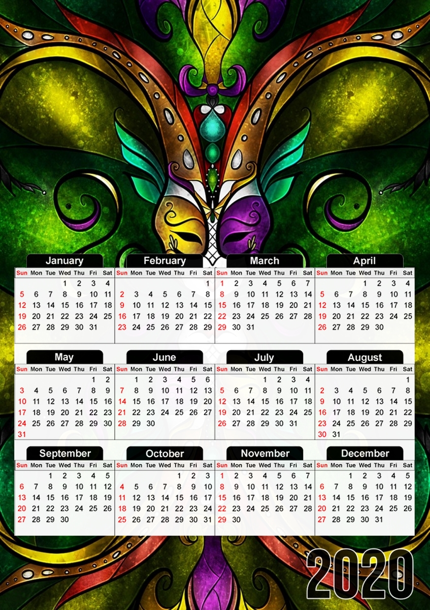  Topsy Turvy for A3 Photo Calendar 30x43cm