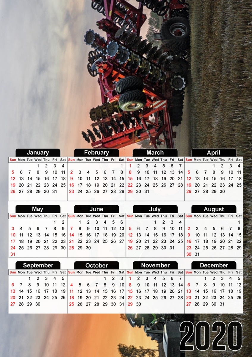  Fendt Tractor for A3 Photo Calendar 30x43cm