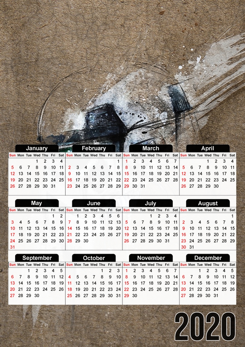  Trooper streaks for A3 Photo Calendar 30x43cm