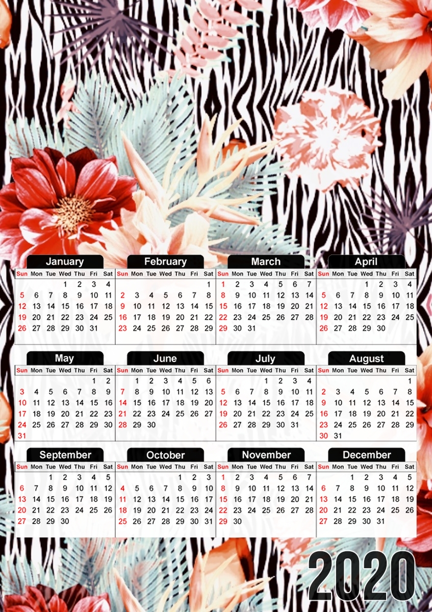  TROPICALIA for A3 Photo Calendar 30x43cm