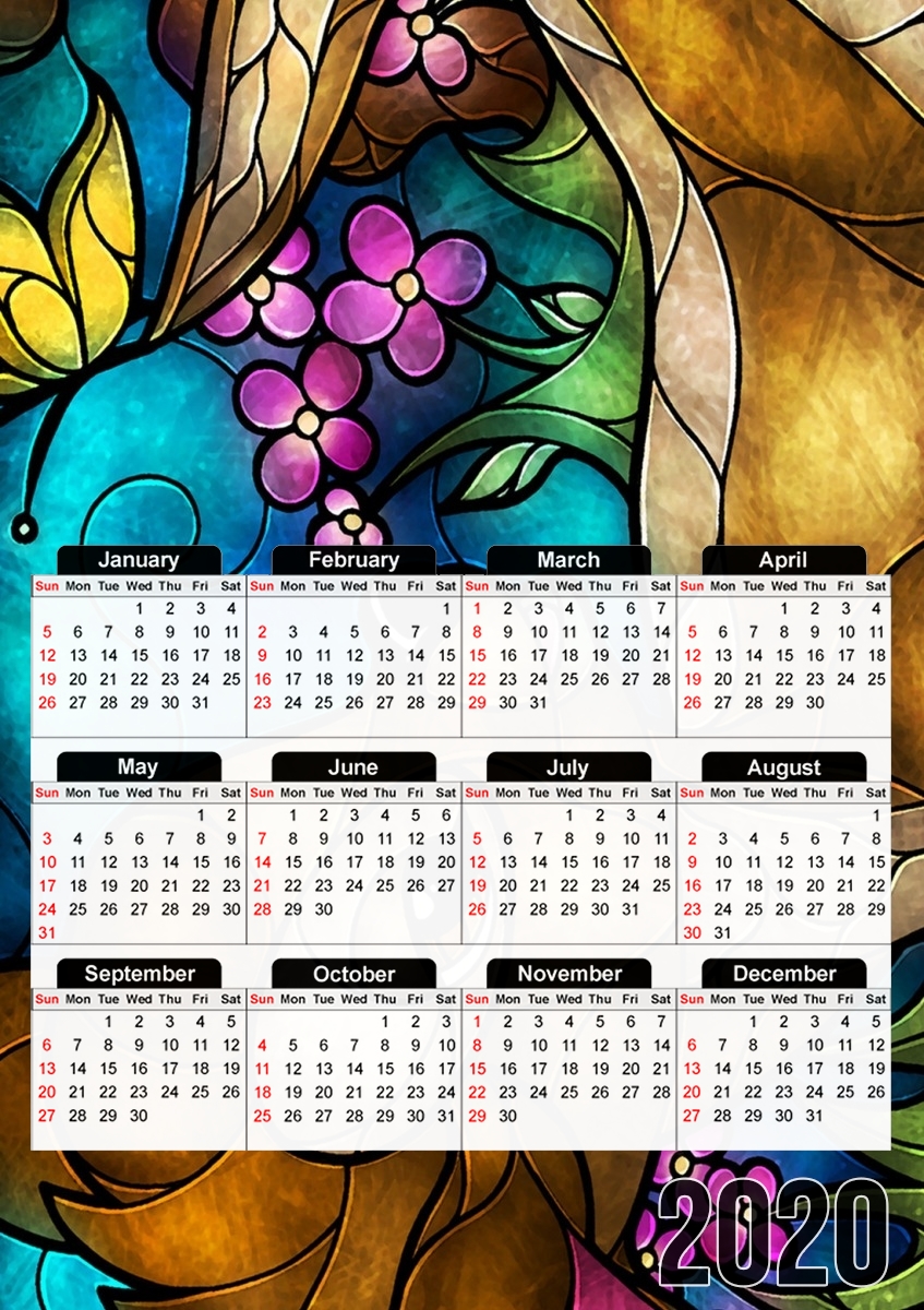  Twitterpated for A3 Photo Calendar 30x43cm