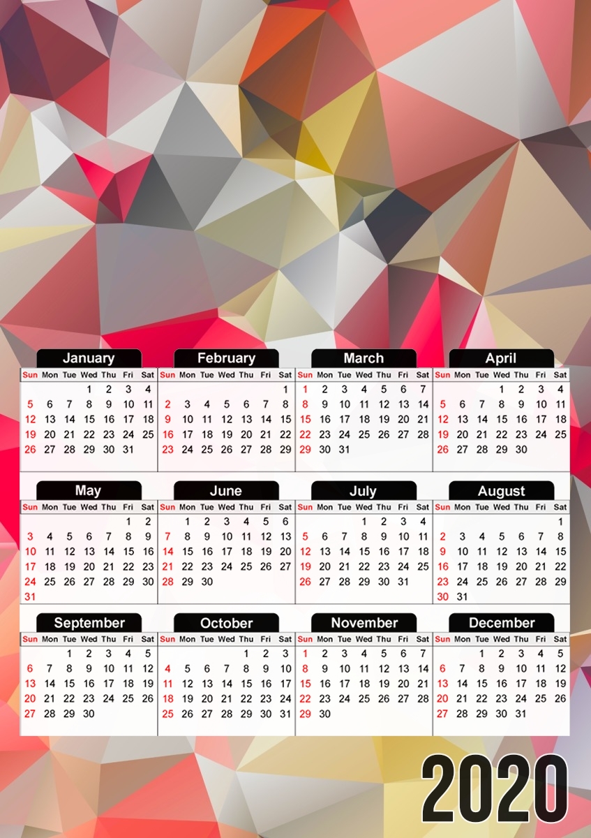  TwoColor for A3 Photo Calendar 30x43cm