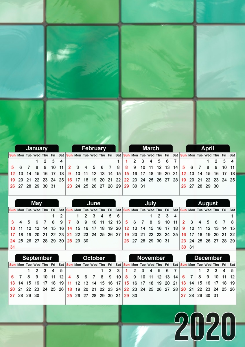  Ultra Slim Tiles V01 for A3 Photo Calendar 30x43cm