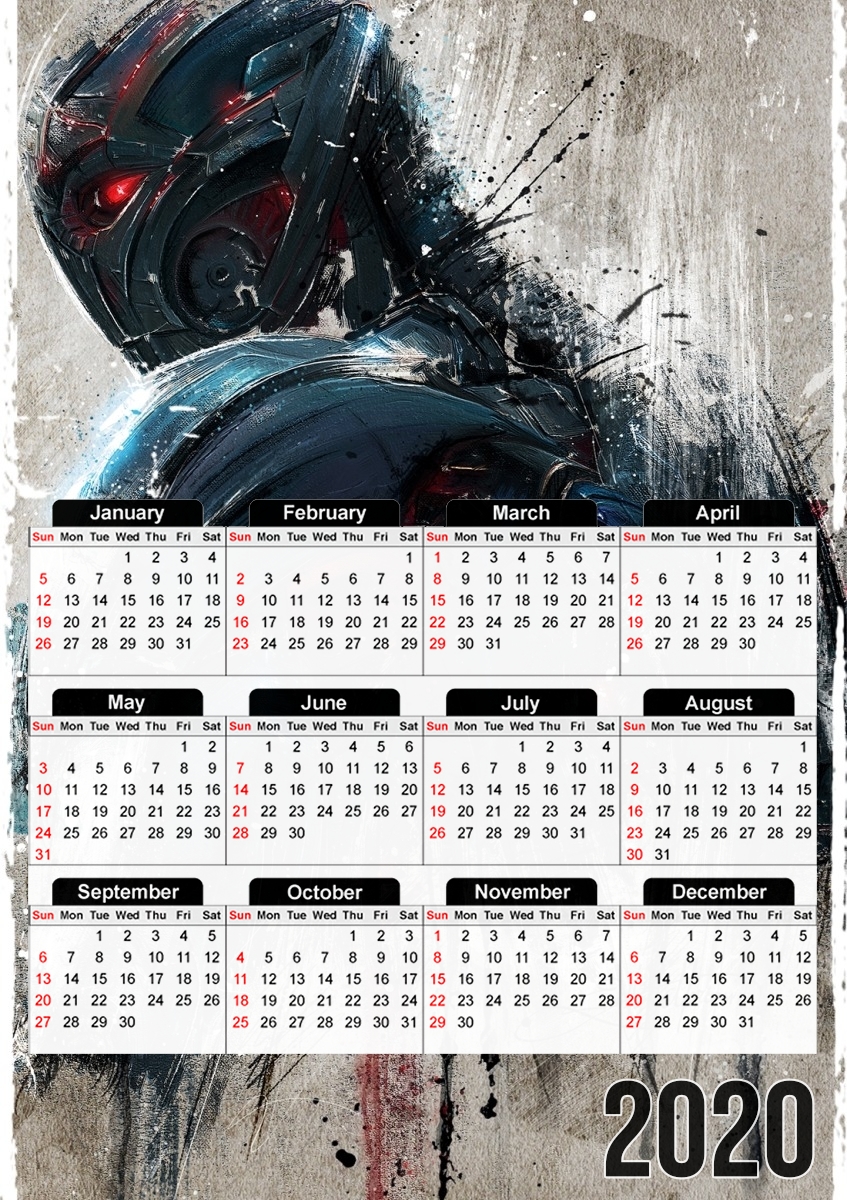  Ultron for A3 Photo Calendar 30x43cm