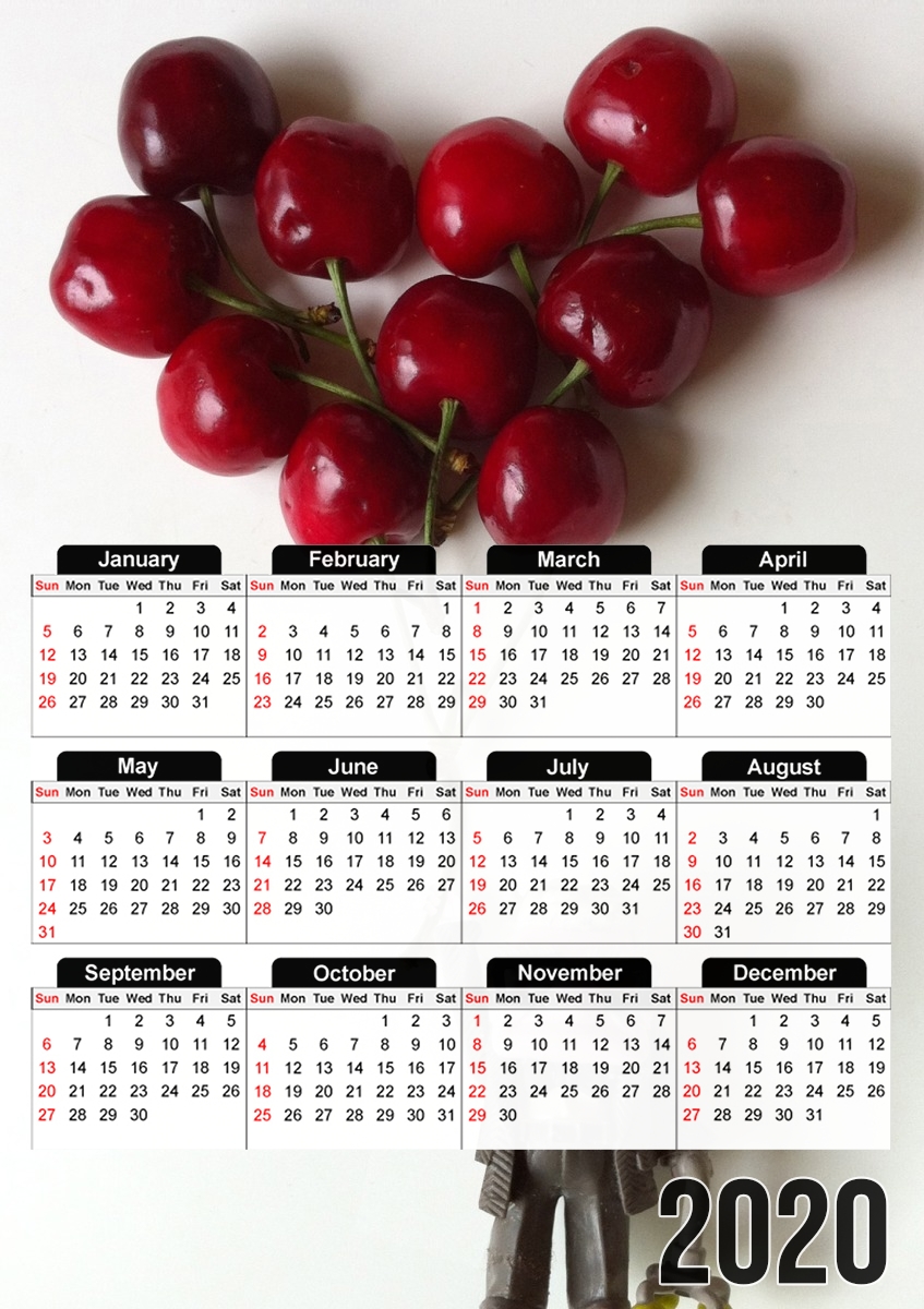  Up Cherries for A3 Photo Calendar 30x43cm