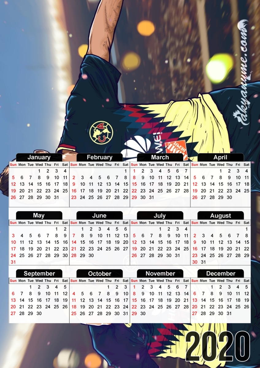  Uribe y Cecilio America for A3 Photo Calendar 30x43cm