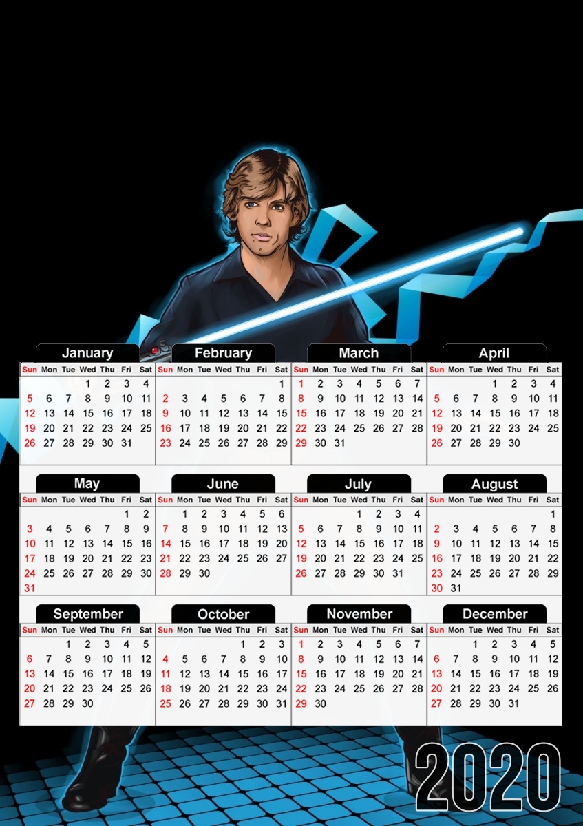  Use the force for A3 Photo Calendar 30x43cm