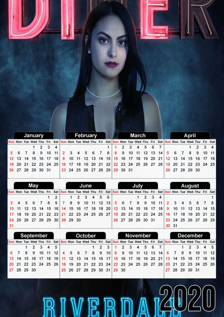  Veronica Riverdale for A3 Photo Calendar 30x43cm