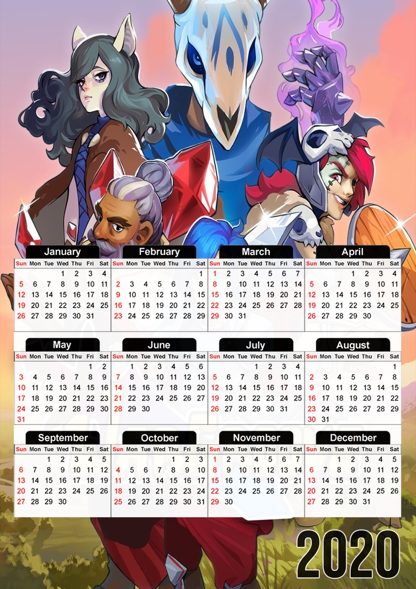  Wargroove Tactical Art for A3 Photo Calendar 30x43cm