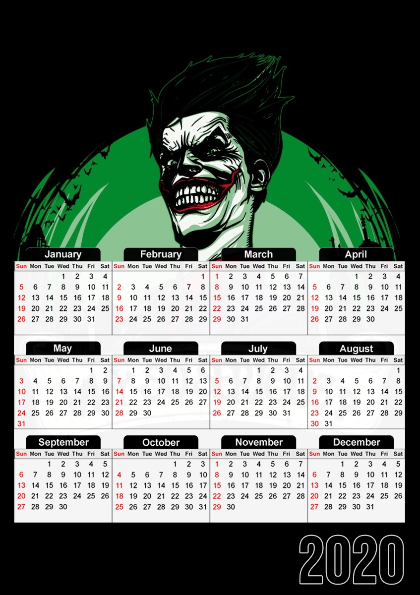  Why So Serious ?? for A3 Photo Calendar 30x43cm