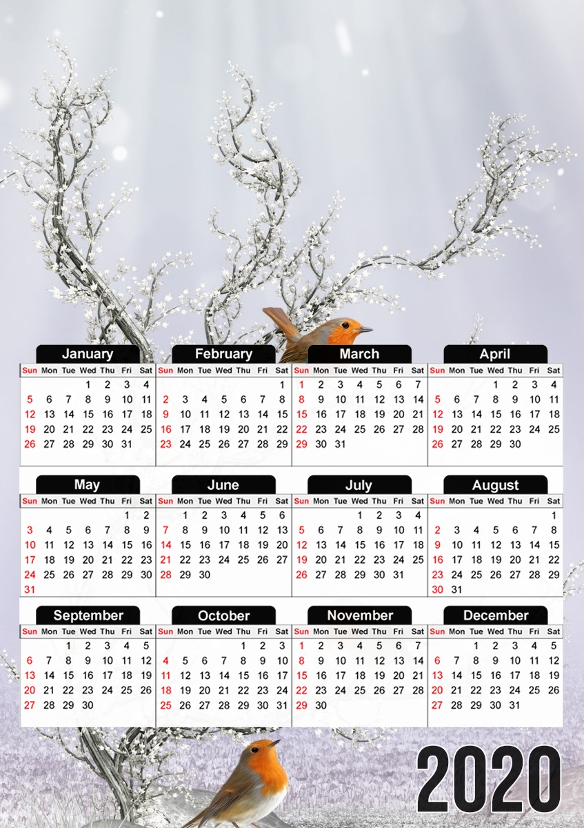  winter wonderland for A3 Photo Calendar 30x43cm