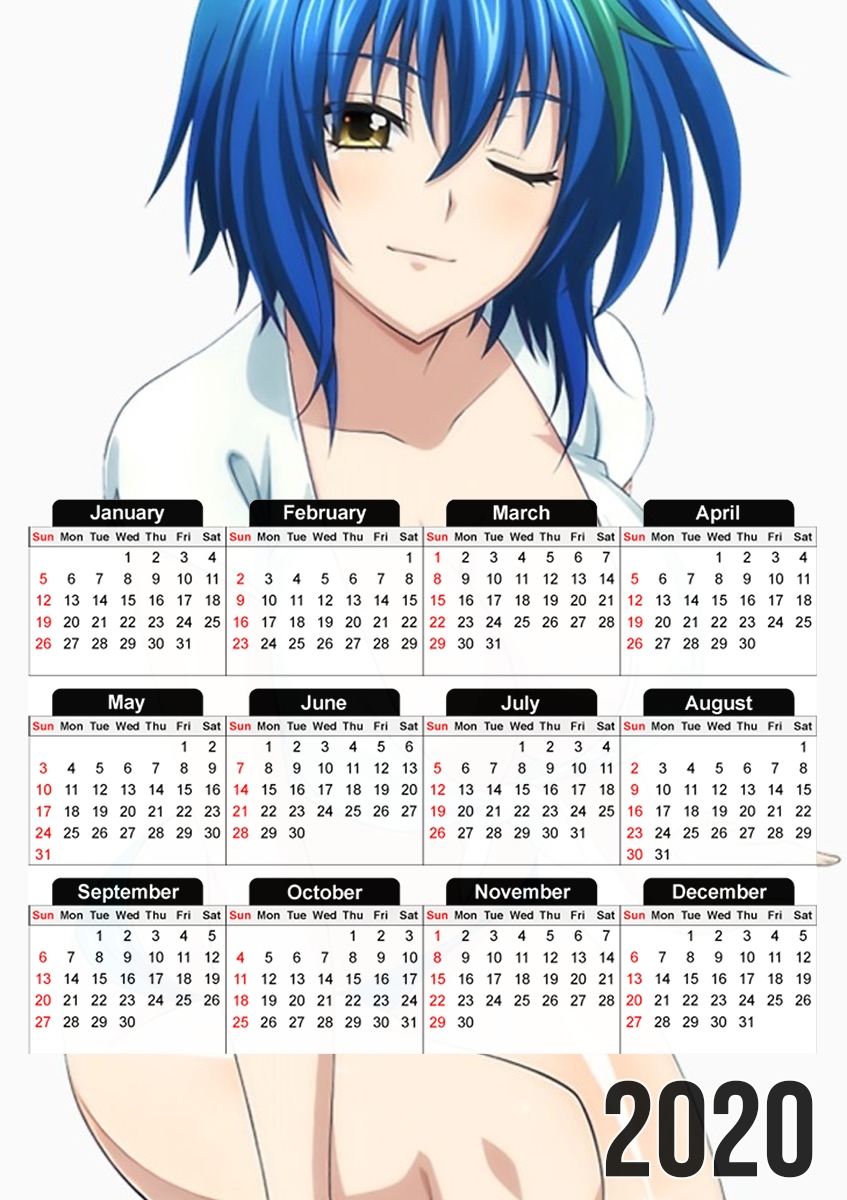  Xenovia Quarta - DXD School for A3 Photo Calendar 30x43cm