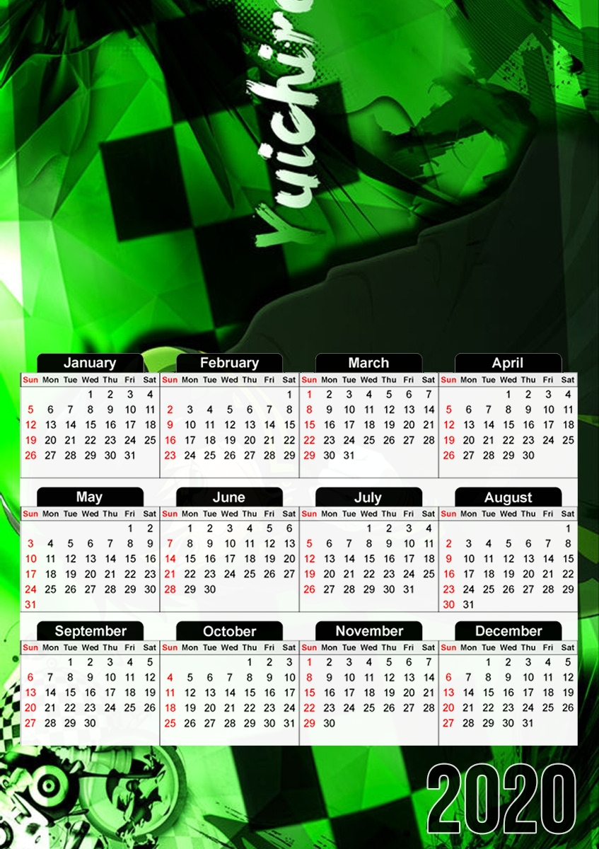  yuichiro green for A3 Photo Calendar 30x43cm