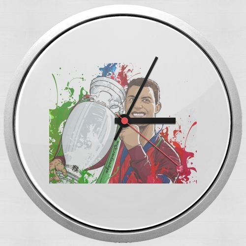  Portugal Campeoes da Europa for Wall clock