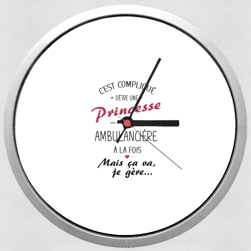  Princesse et ambulanciere for Wall clock