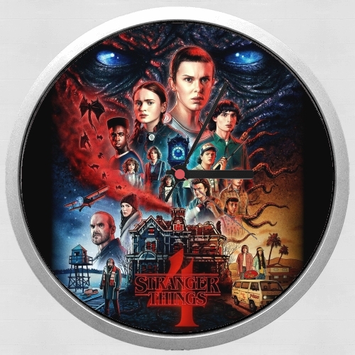  Stranger Things Season 4 for Wall clock