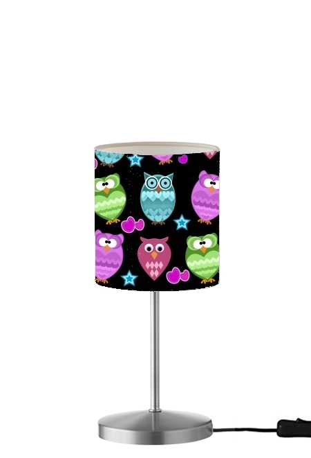  funky owls for Table / bedside lamp