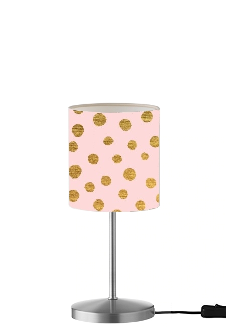  Golden Dots And Pink for Table / bedside lamp