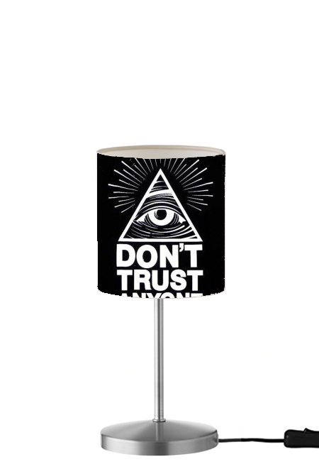  Illuminati Dont trust anyone for Table / bedside lamp