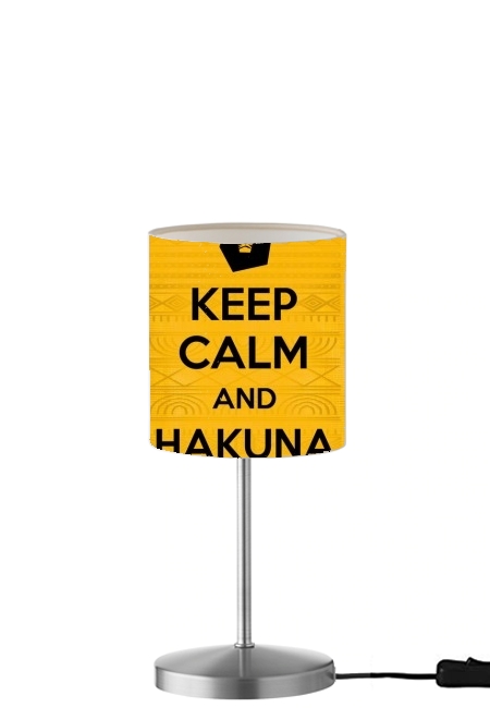  Keep Calm And Hakuna Matata for Table / bedside lamp