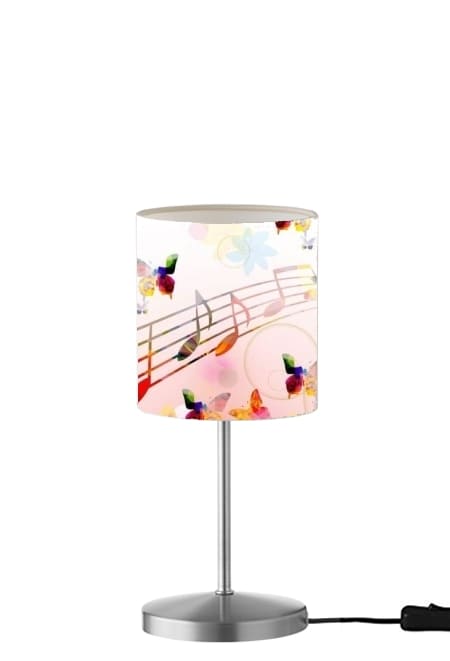  Musical Notes Butterflies for Table / bedside lamp