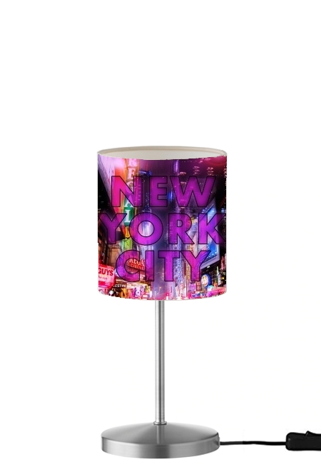  New York City - Broadway Color for Table / bedside lamp