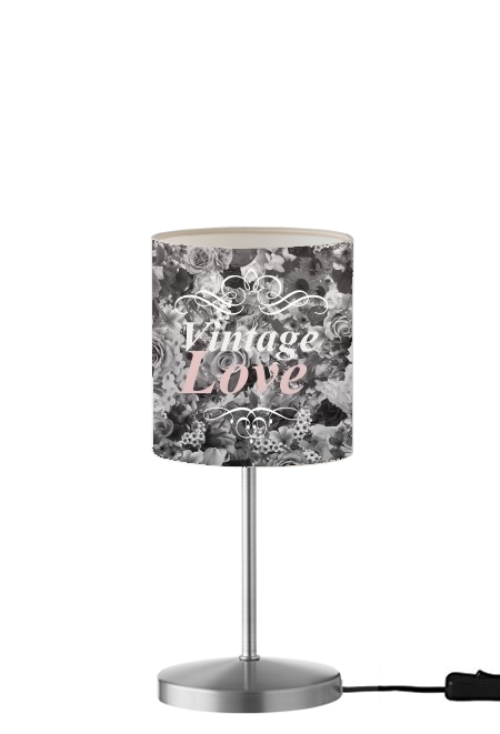  Vintage love in black and white for Table / bedside lamp