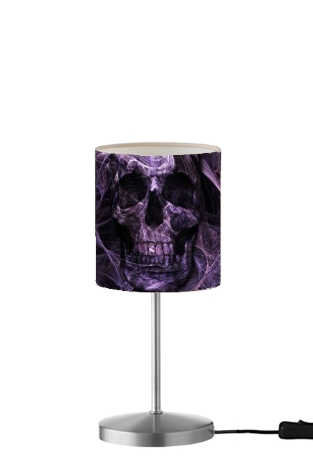  Violet Skull for Table / bedside lamp