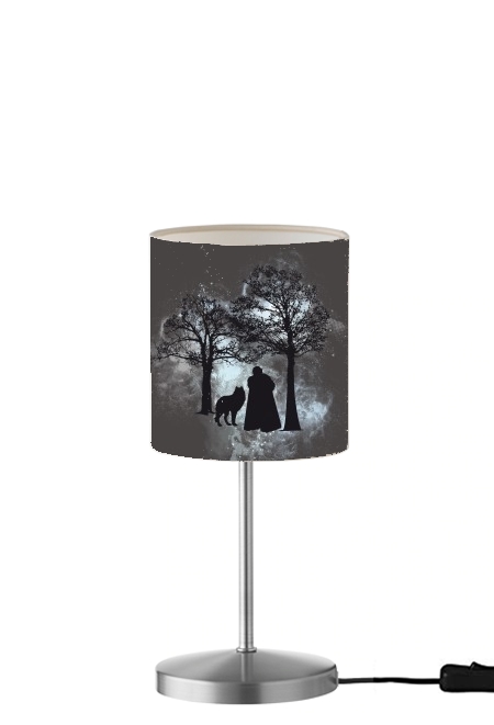  Wolf Snow for Table / bedside lamp