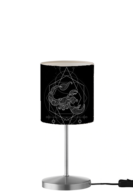  Zodiac scorpion geometri for Table / bedside lamp