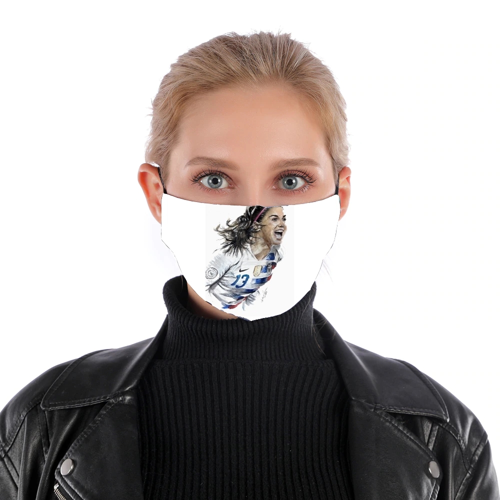  Alex Morgan Usa Art for Nose Mouth Mask