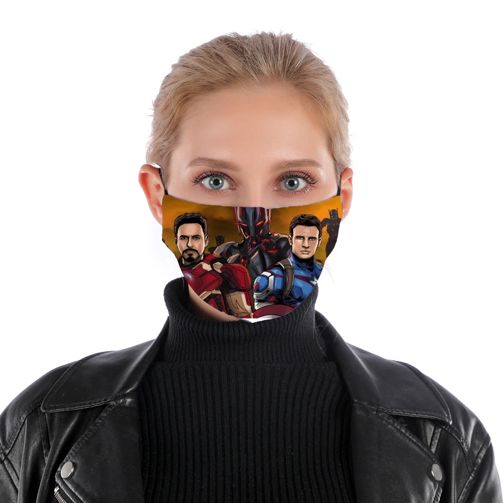  Avengers Stark 1 of 3  for Nose Mouth Mask