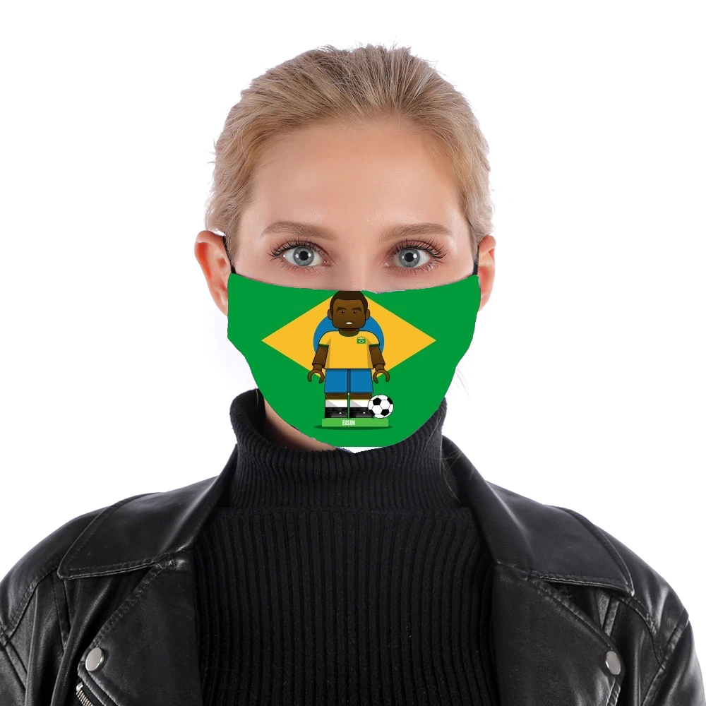  Bricks Collection: Brasil Edson for Nose Mouth Mask