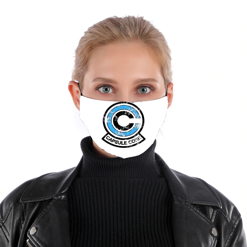  Capsule Corp for Nose Mouth Mask