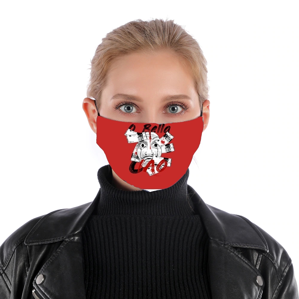  Casa De Papel Bella Ciao Art for Nose Mouth Mask