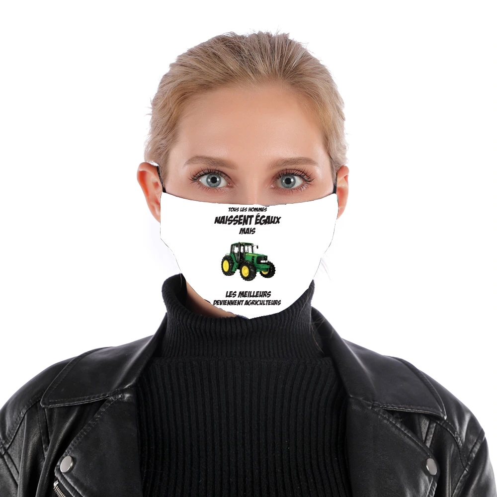  Egaux Agriculteurs for Nose Mouth Mask