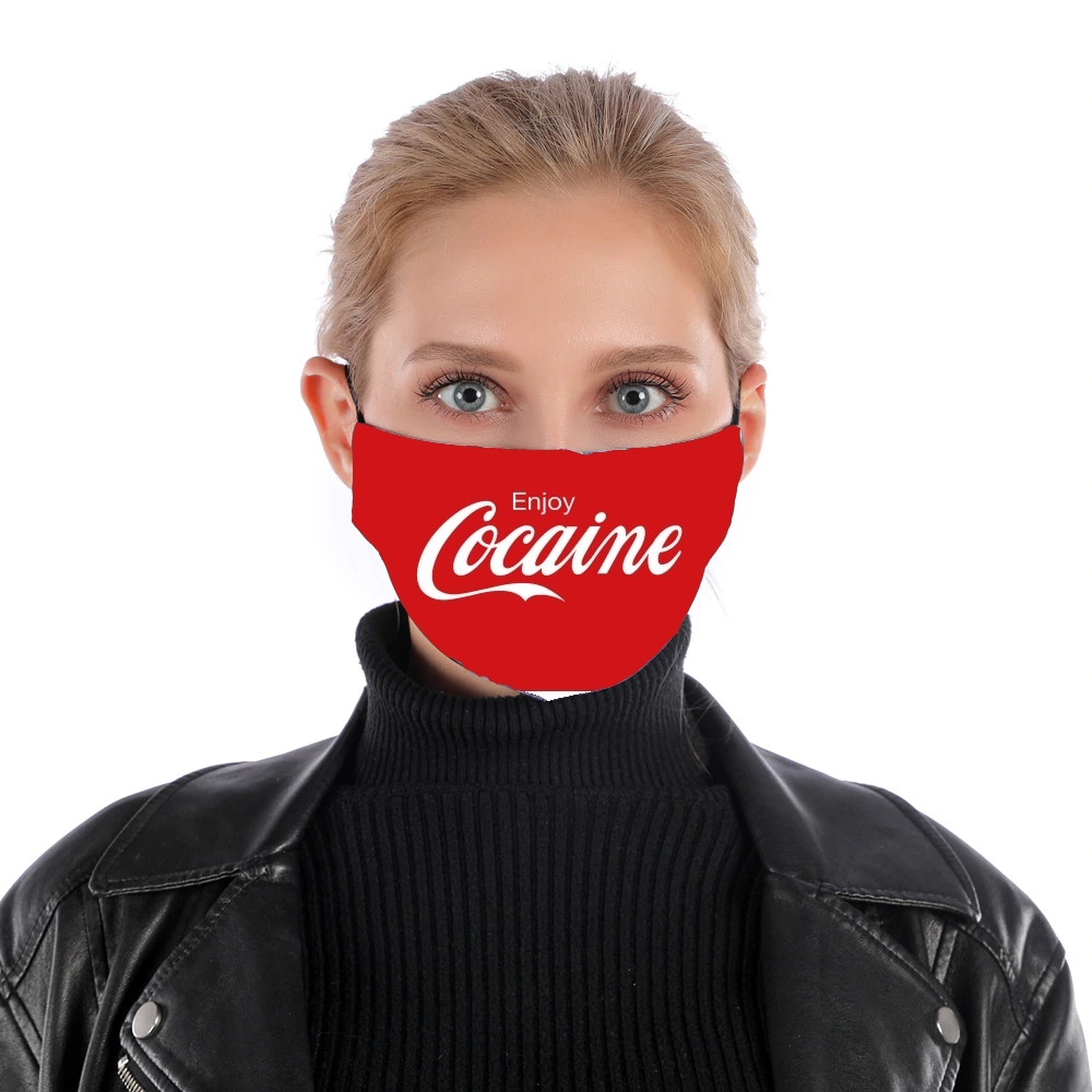  Enjoy Cocaine for Nose Mouth Mask