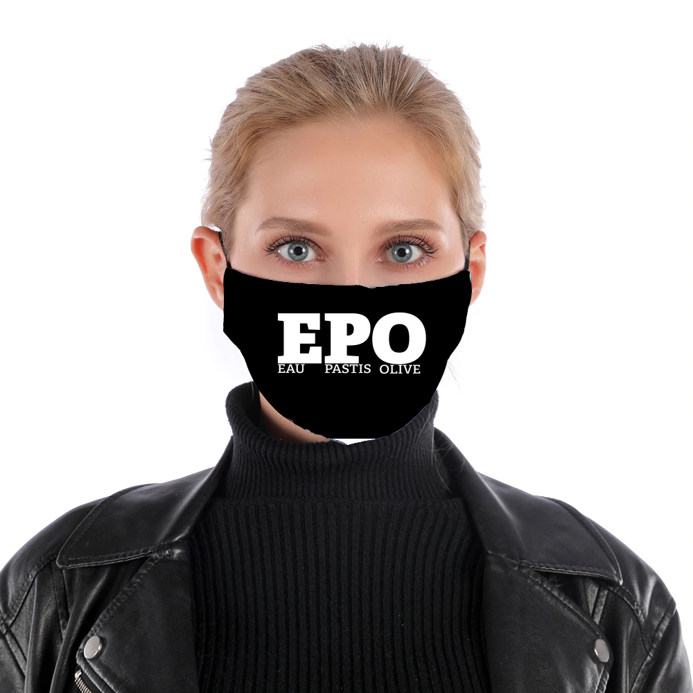  EPO Eau Pastis Olive for Nose Mouth Mask