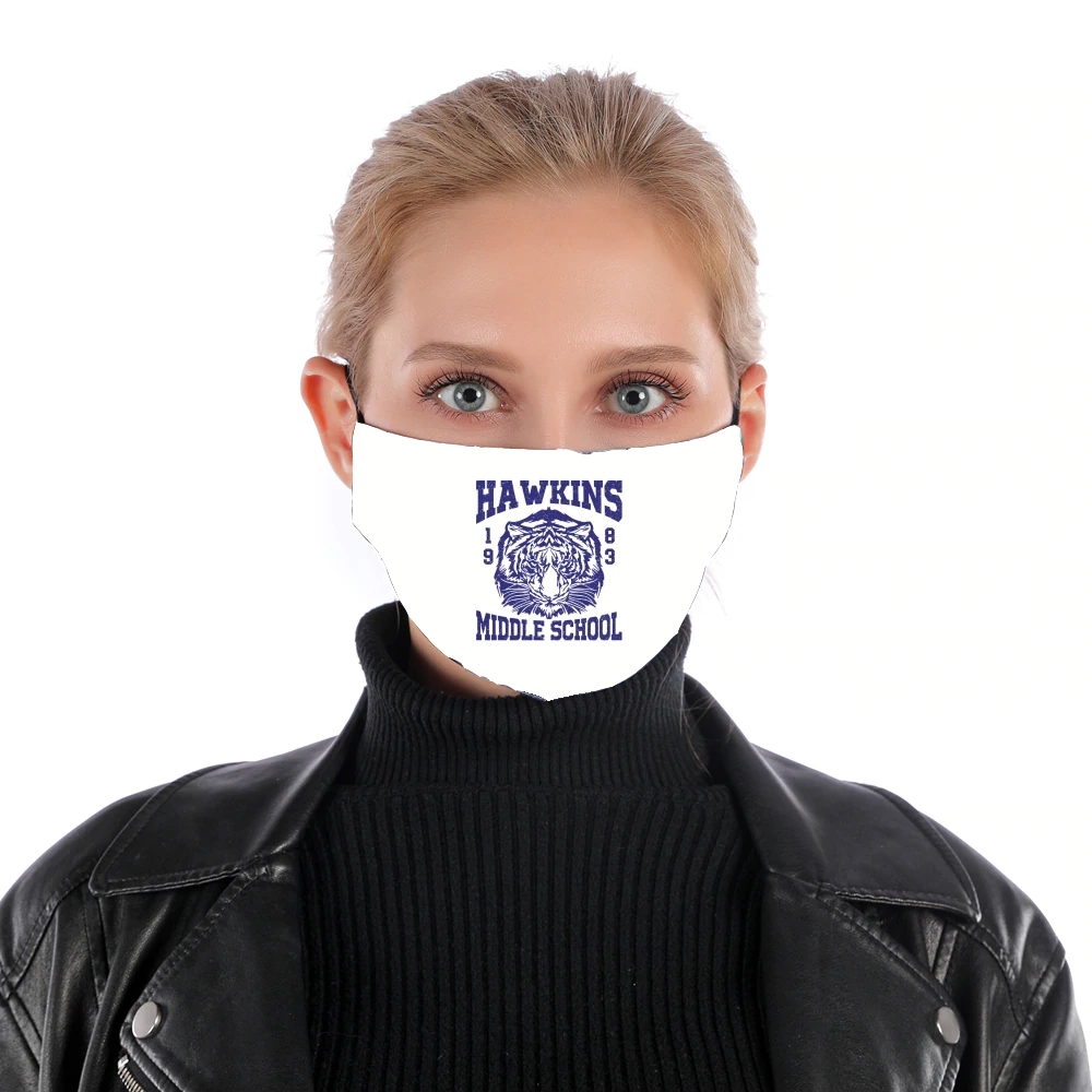  Hawkins Middle School University for Nose Mouth Mask