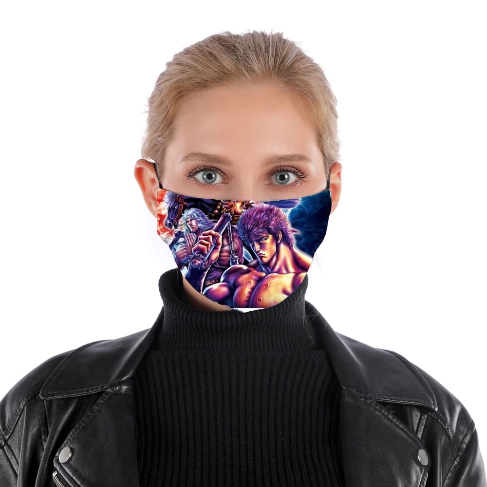  Hokuto no Ken for Nose Mouth Mask