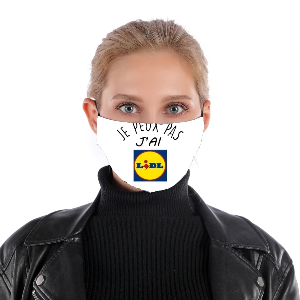  Je peux pas jai LIDL for Nose Mouth Mask