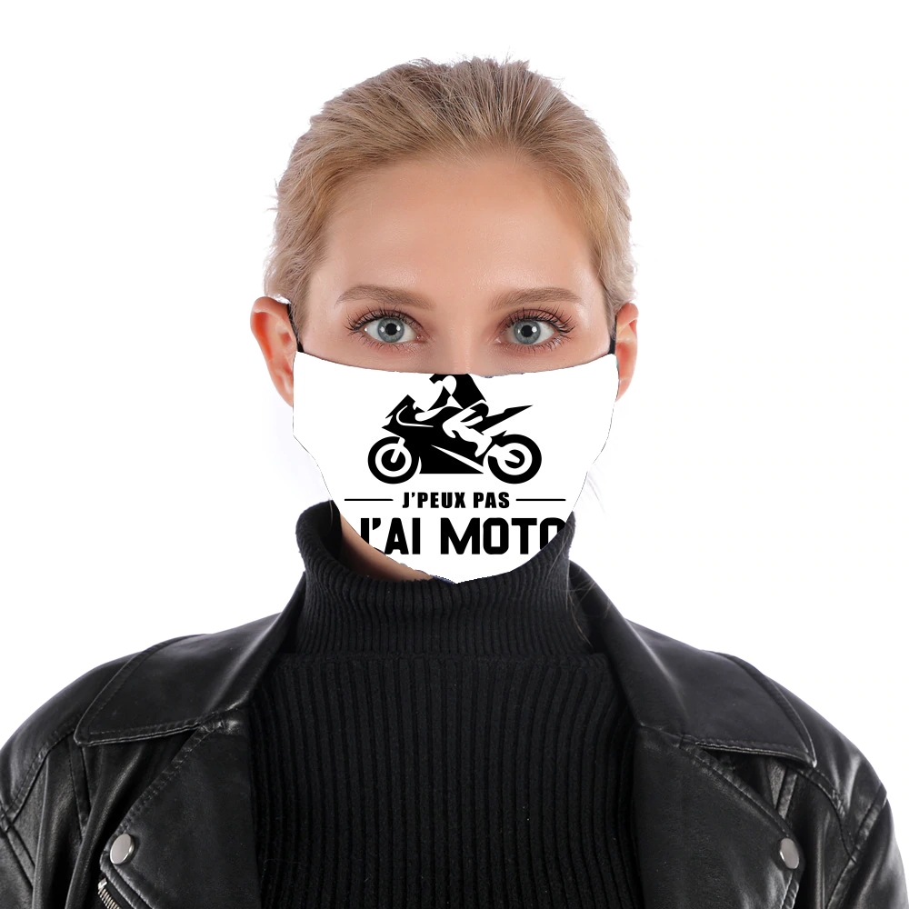  Je peux pas jai moto for Nose Mouth Mask