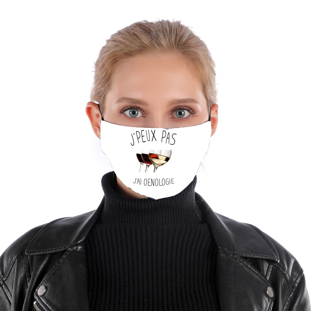  Je peux pas jai oenologie for Nose Mouth Mask