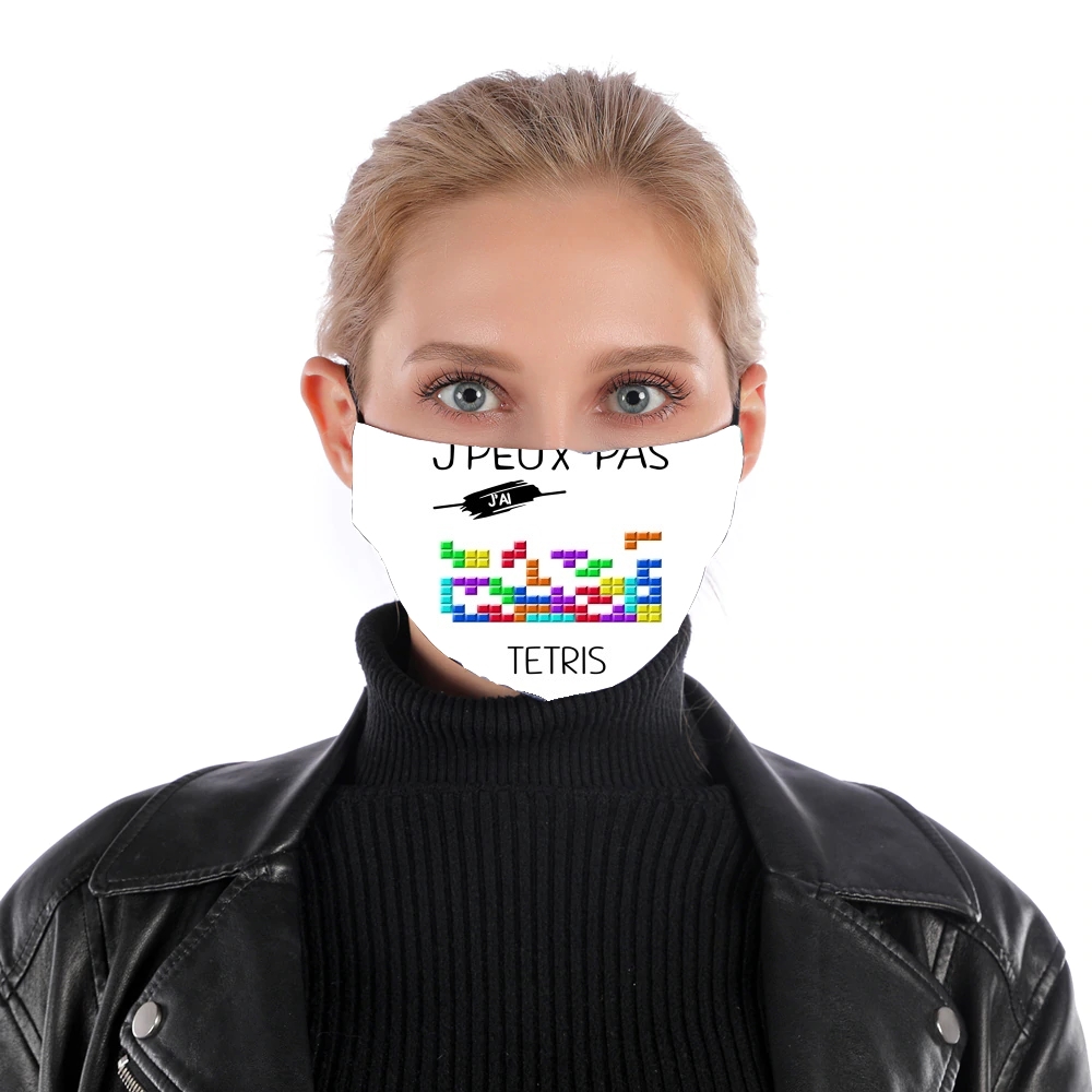  Je peux pas jai tetris for Nose Mouth Mask