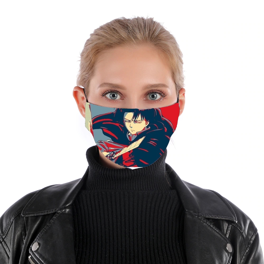  Levi Propaganda for Nose Mouth Mask