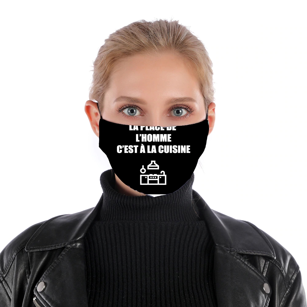  Place de lhomme cuisine for Nose Mouth Mask