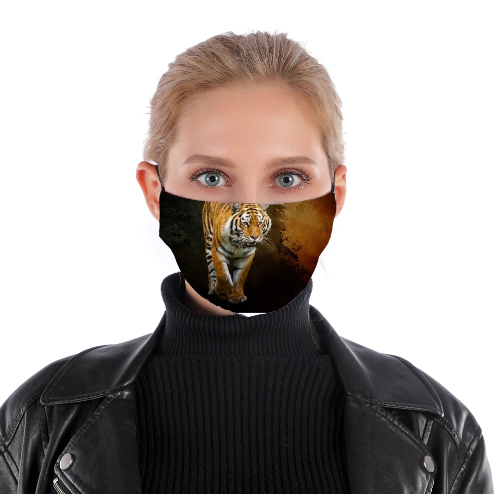  Siberian tiger for Nose Mouth Mask